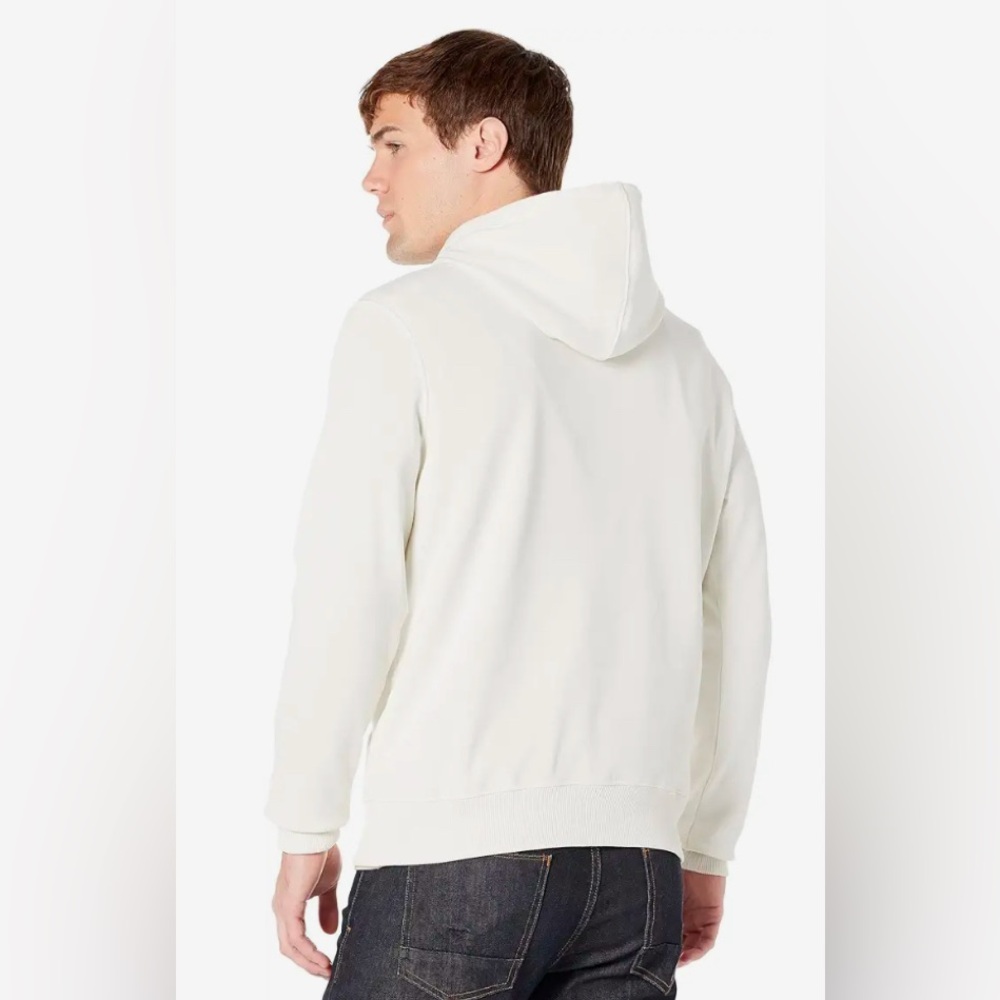 NEW TIMBERLAND TREE LOGO VINTAGE WHITE HOODIE MENS Size XL - Picture 3 of 7